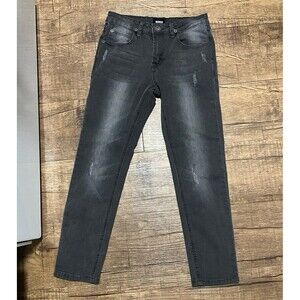 Hudson Unisex Faded Black jeans